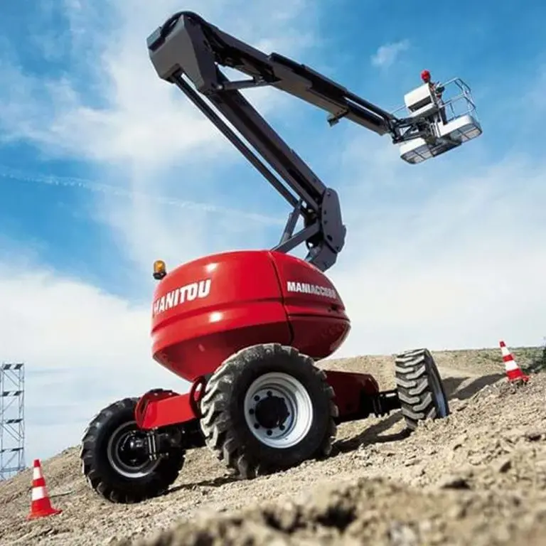 Arriendo de Alzahombre Articulado 16 mts Manitou modelo 160 ATJ en SK Rental con cobertura nacional.
